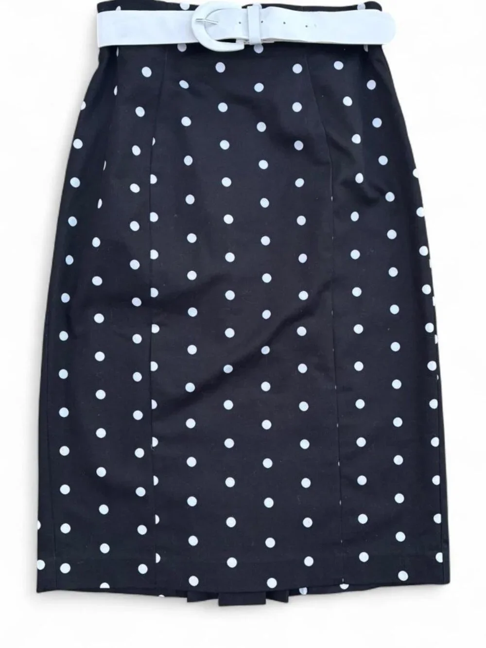 Worthington black and white polka dot pencil skirt - Picture 1 of 6